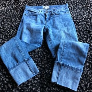 Current Elliott the beatnik skinny jeans size 25